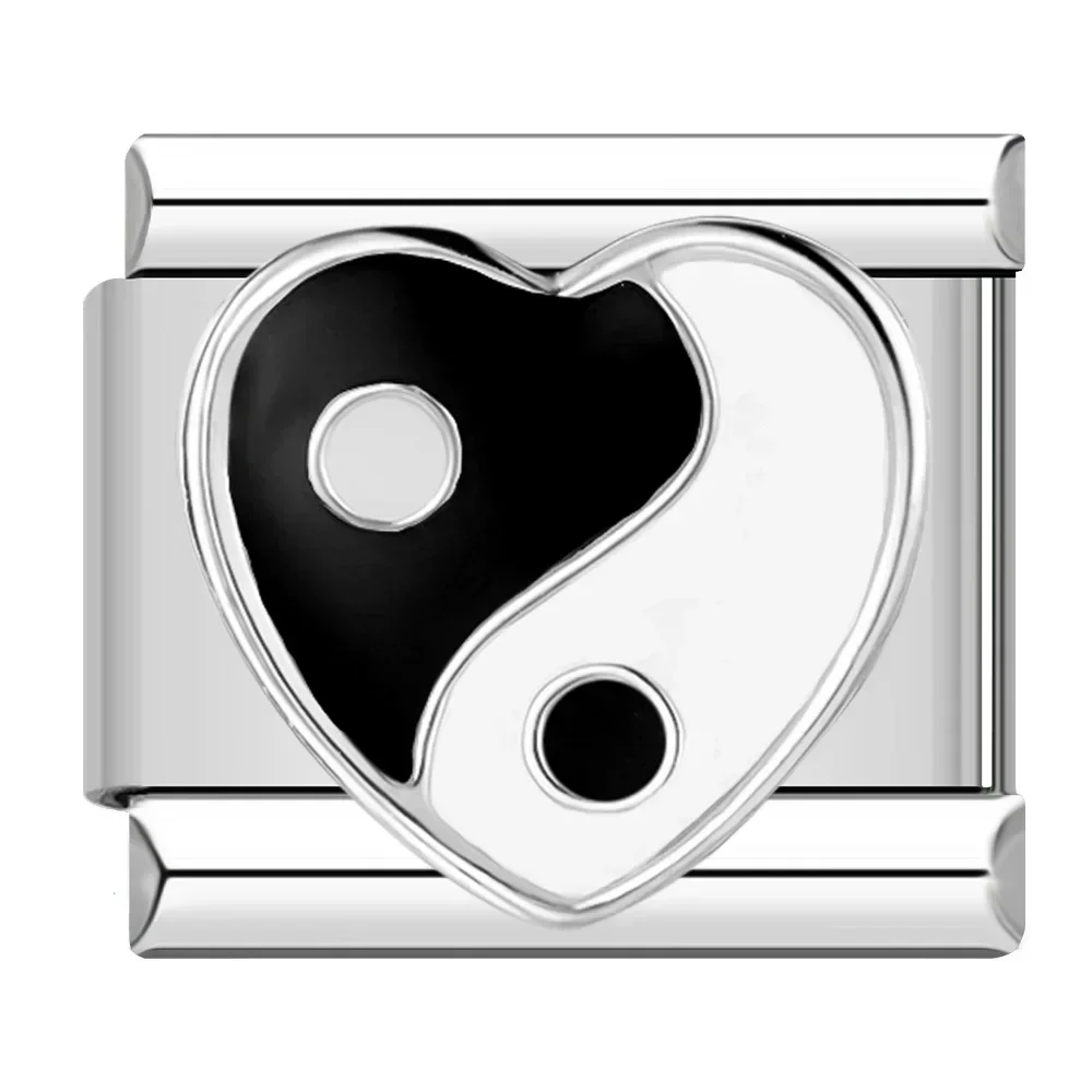 Colourful Heart and Flower Italian Charms - Image 7