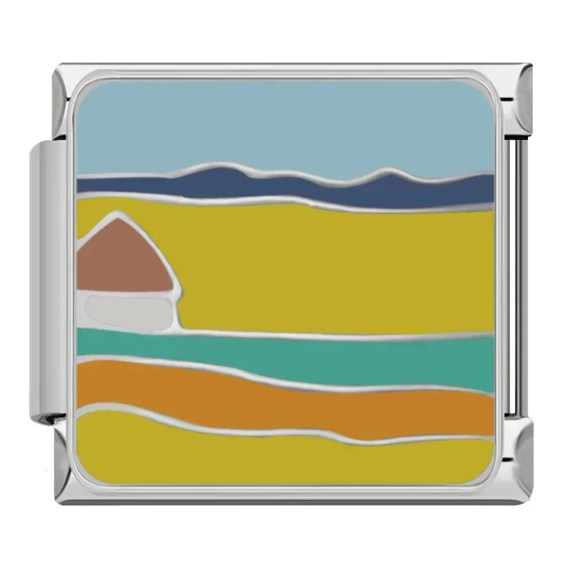 Painted Scene and Travel Italian Charms - Image 10