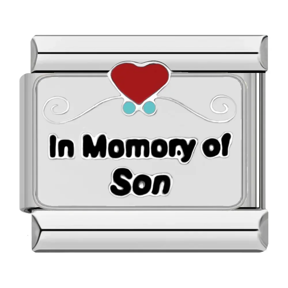 Family and Love Message Italian Charms - Image 20