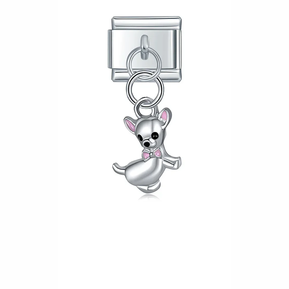 Silver Animal Dangle Italian Charms - Image 7
