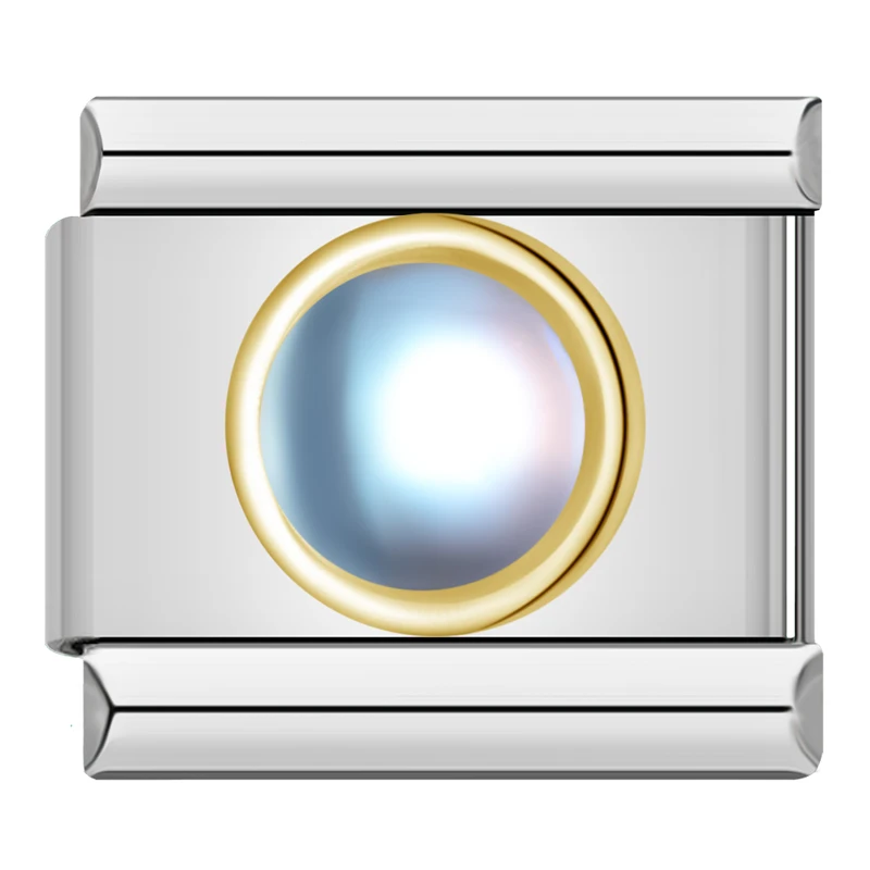 Moonstone Cabochon Italian Charms - Image 10