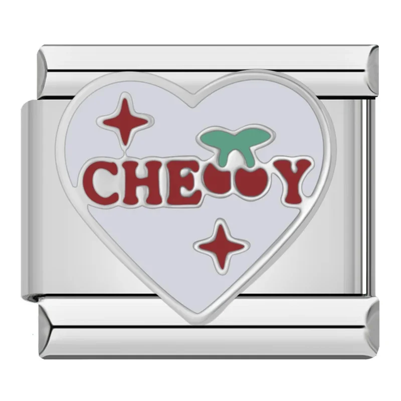 Romantic Heart Italian Charms - Image 7