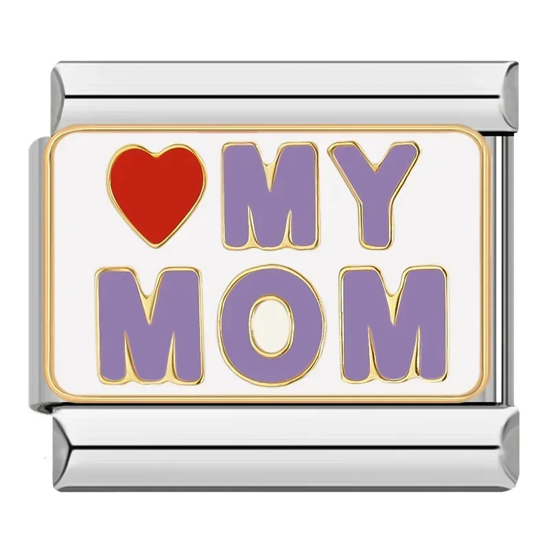 Mom, Dad and Sister Italian Charms - Image 18
