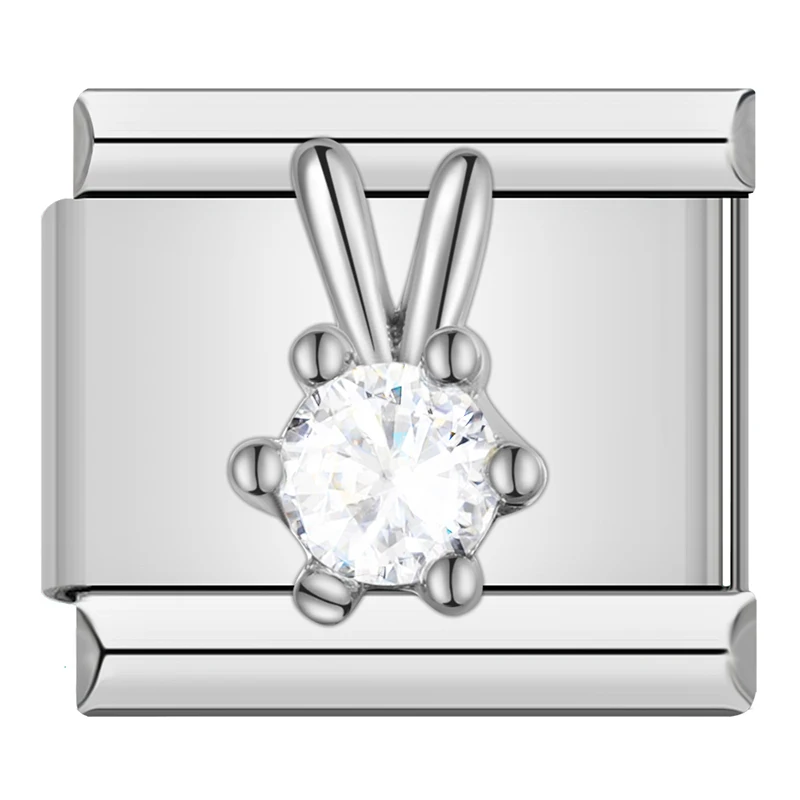Sparkling Crystal Italian Charms - Image 7