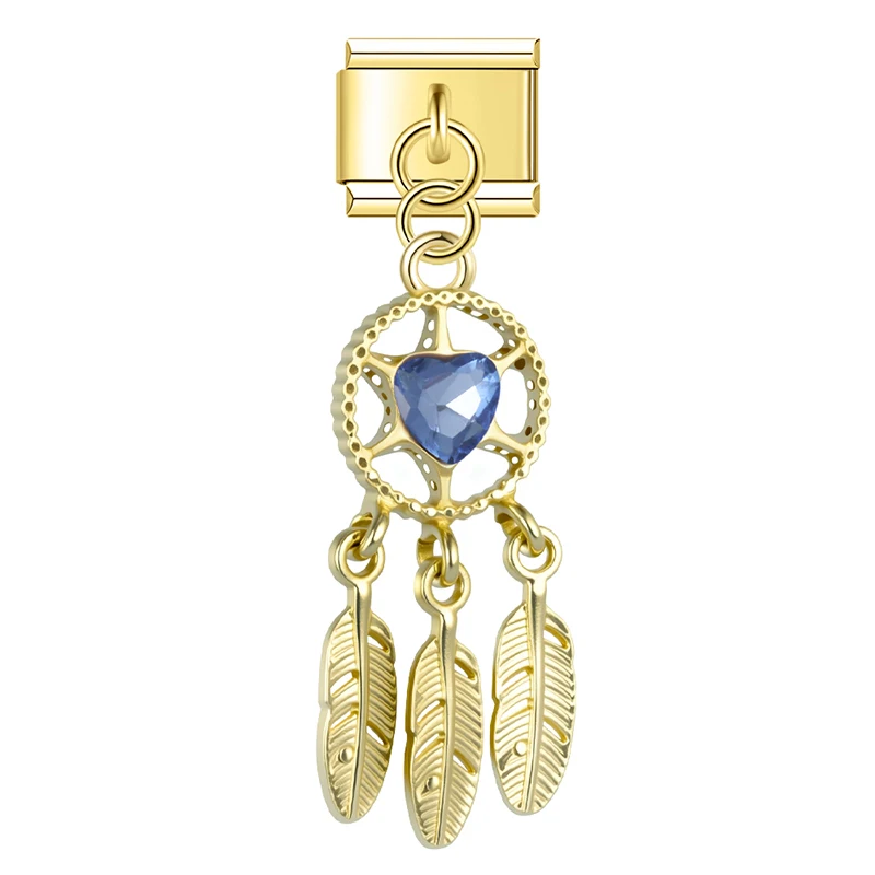 Moon Dreamcatcher Dangle Italian Charms - Image 11