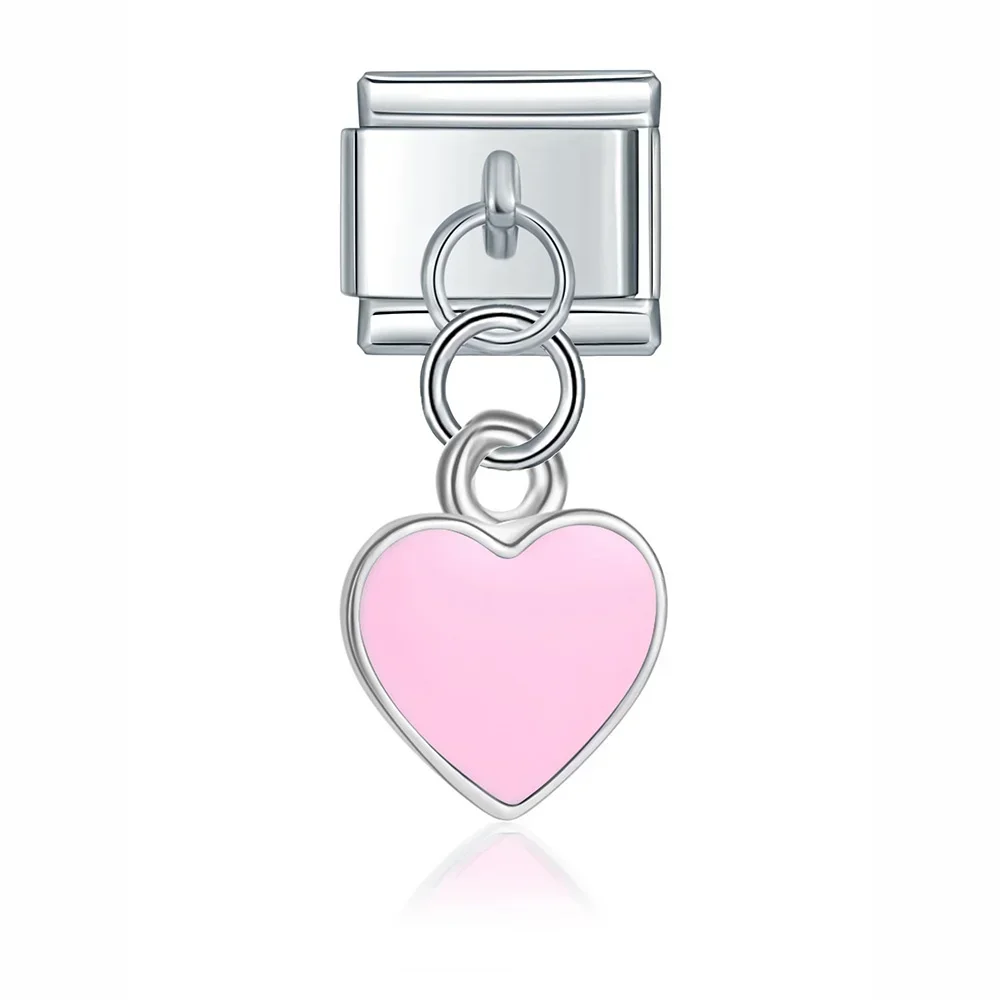 Heart and Sun Dangle Italian Charms - Image 7