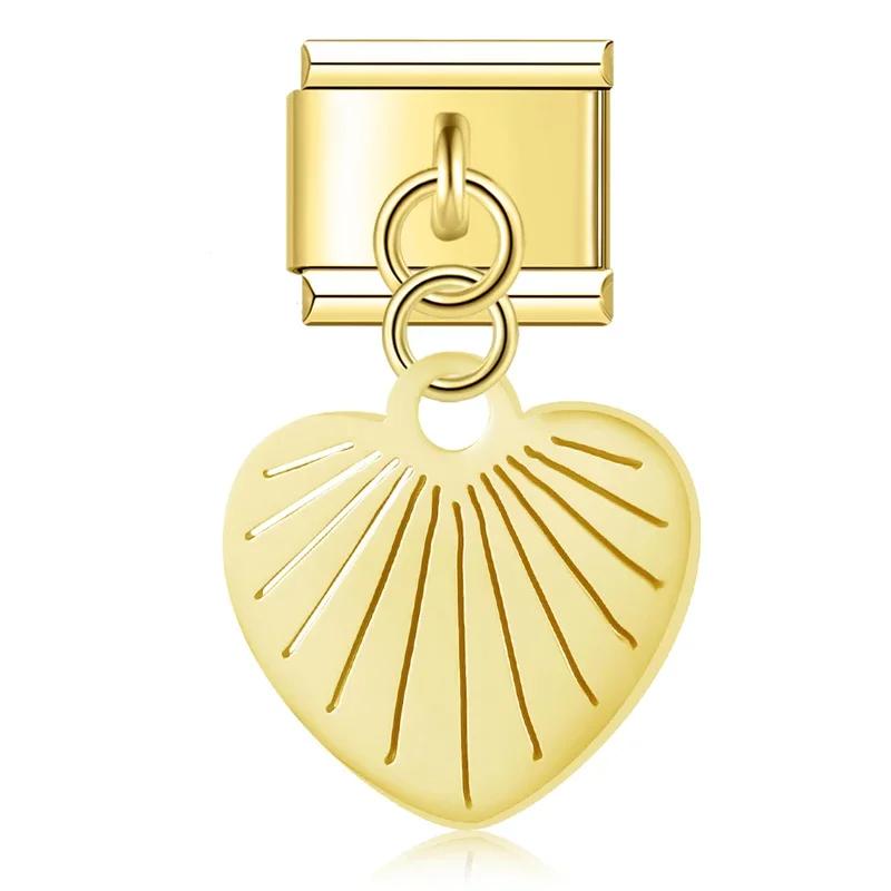 Mom, Evil Eye and Heart Italian Charms - Image 12