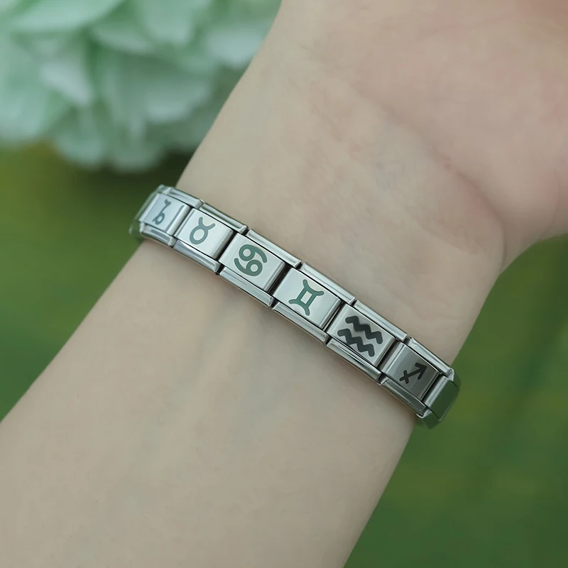 Zodiac Symbol Italian Charms