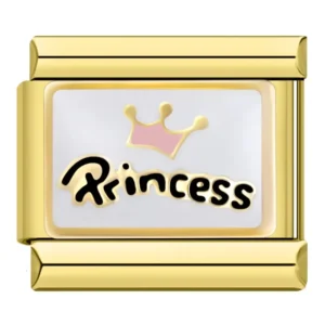 Queen, Princess and Big Sis Italian Charms