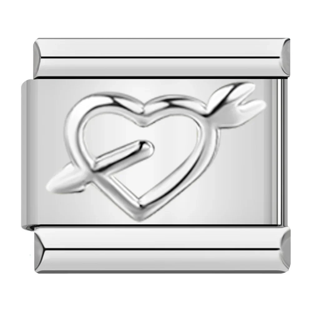 Gold Alphabet and Heart Italian Charms - Image 10