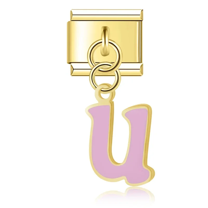 Gold Letter Italian Charms A to Z - Image 8