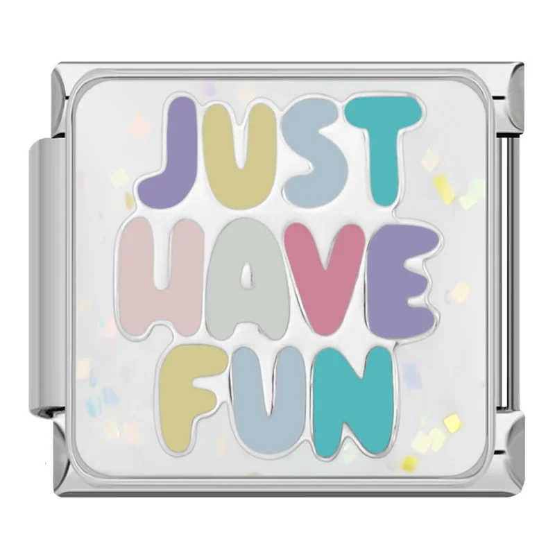Happy Quote and Love Italian Charms - Image 12