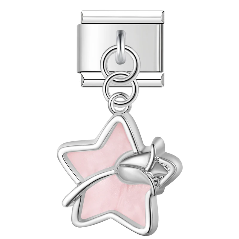 Cloud, Cherry and Butterfly Dangle Italian Charms - Image 10