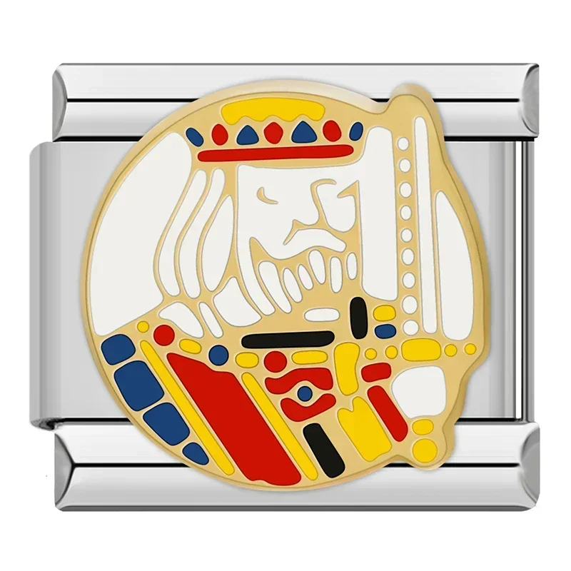 Crown, Poker and Valentine Italian Charms - Image 9