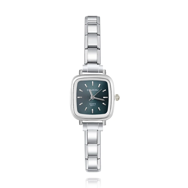 Petite Square Italian Charm Watch