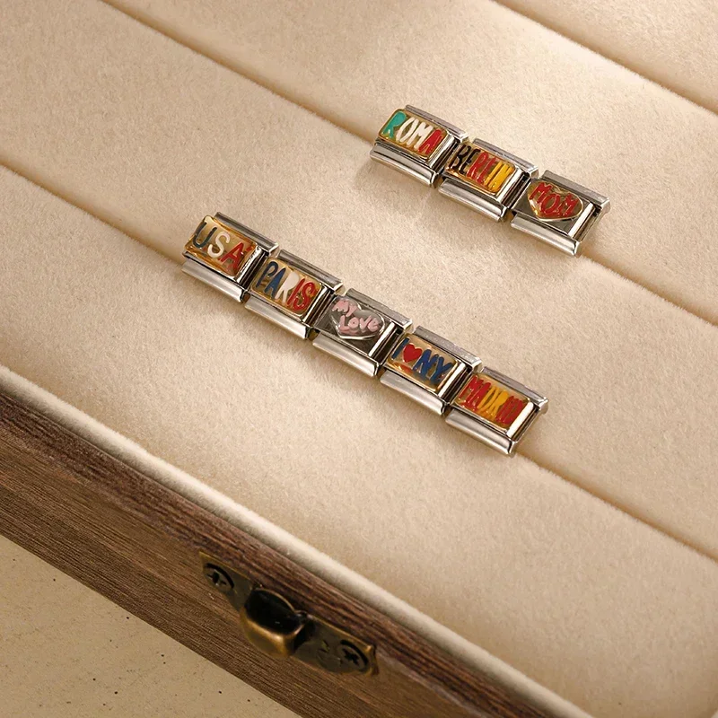 City Name and Mom Italian Charms - Image 2