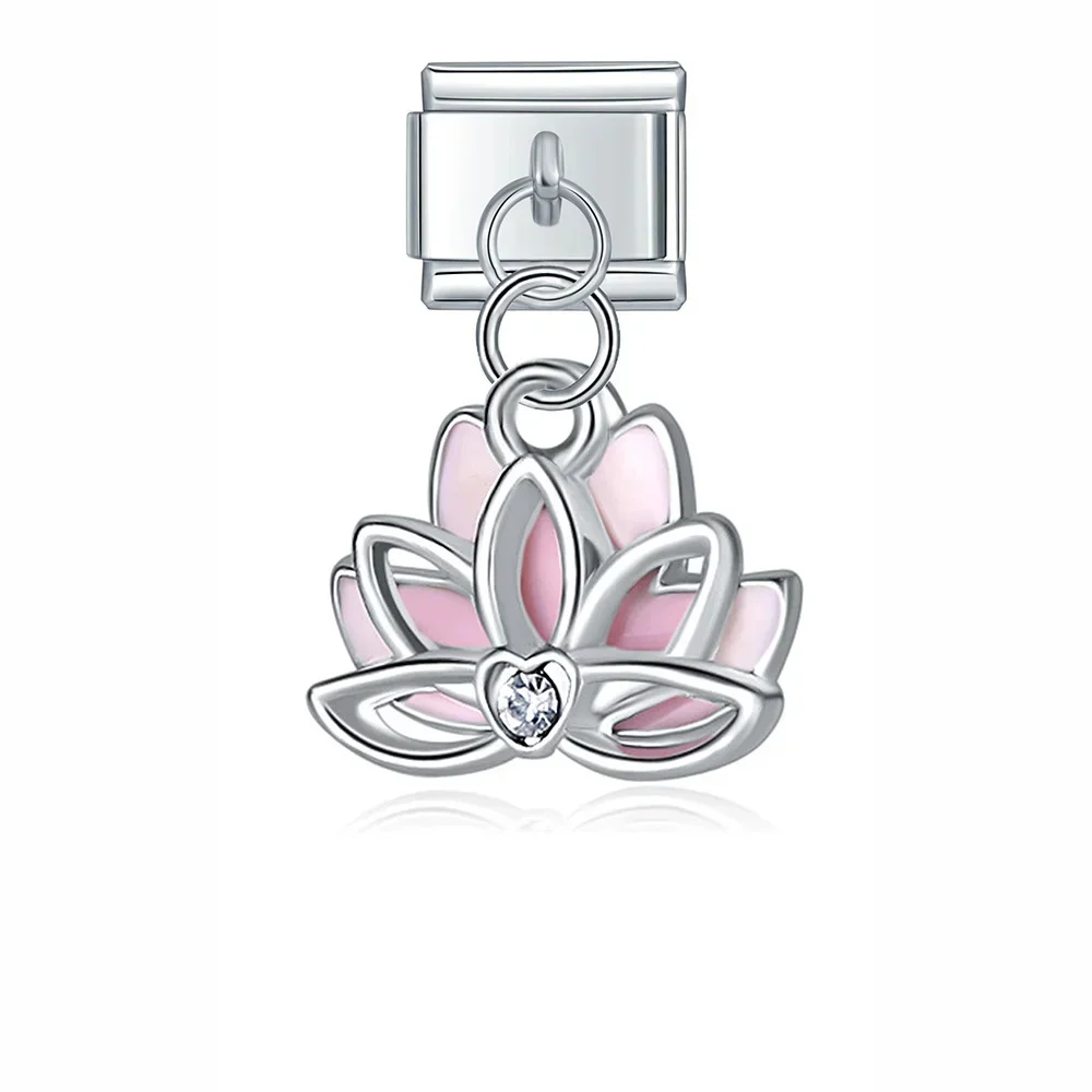 Flower, Pumpkin and Watermelon Italian Charms - Image 7