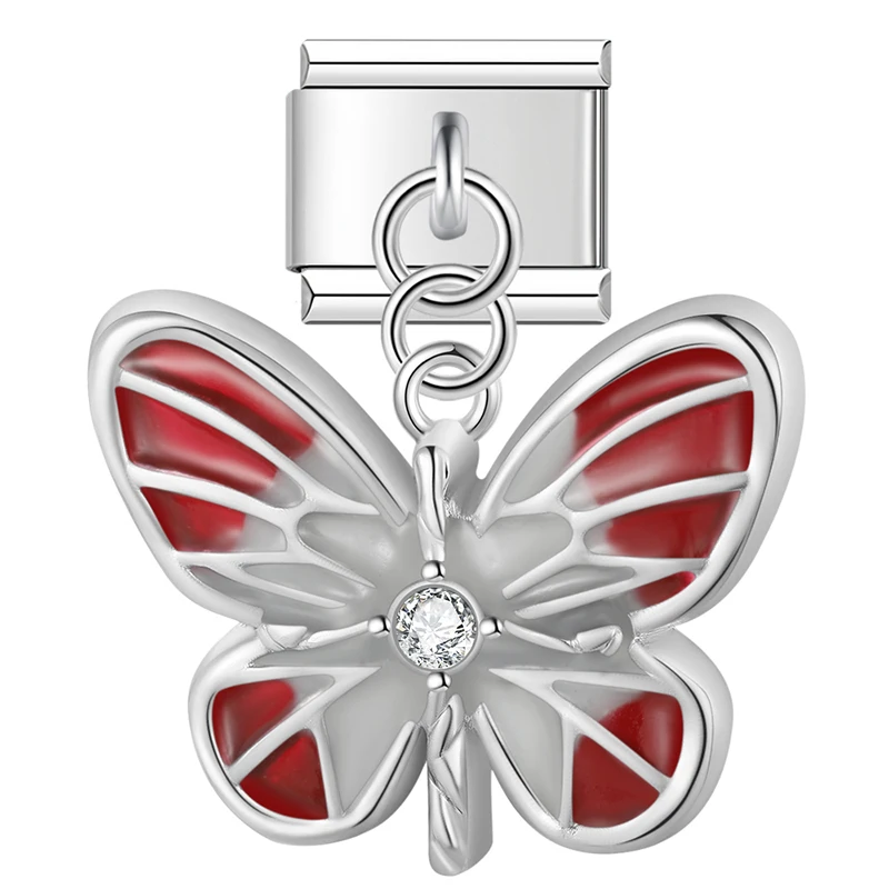 Butterfly and Insect Italian Charms - Image 5