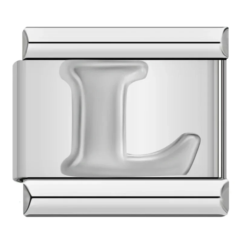 Silver Letter Italian Charms A to Z - Image 14