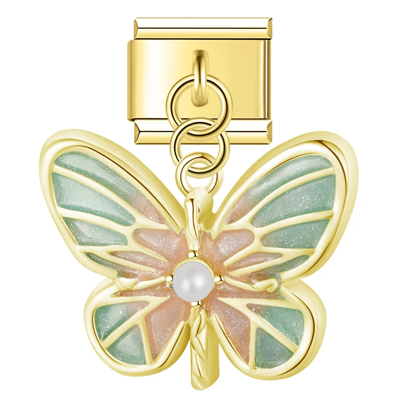 Butterfly and Insect Italian Charms - Image 2