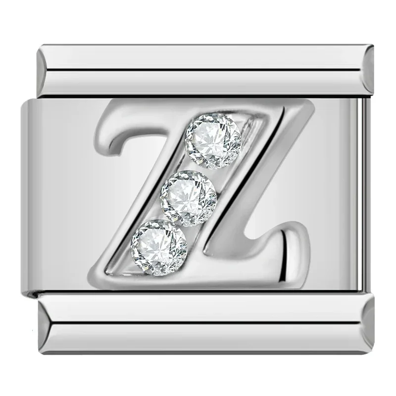 Sparkle Letter Italian Charms A to Z - Image 24