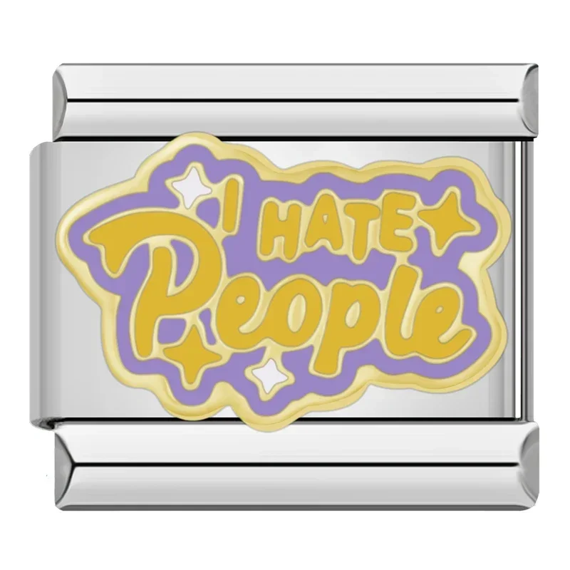 Retro Slogan Italian Charms - Image 6