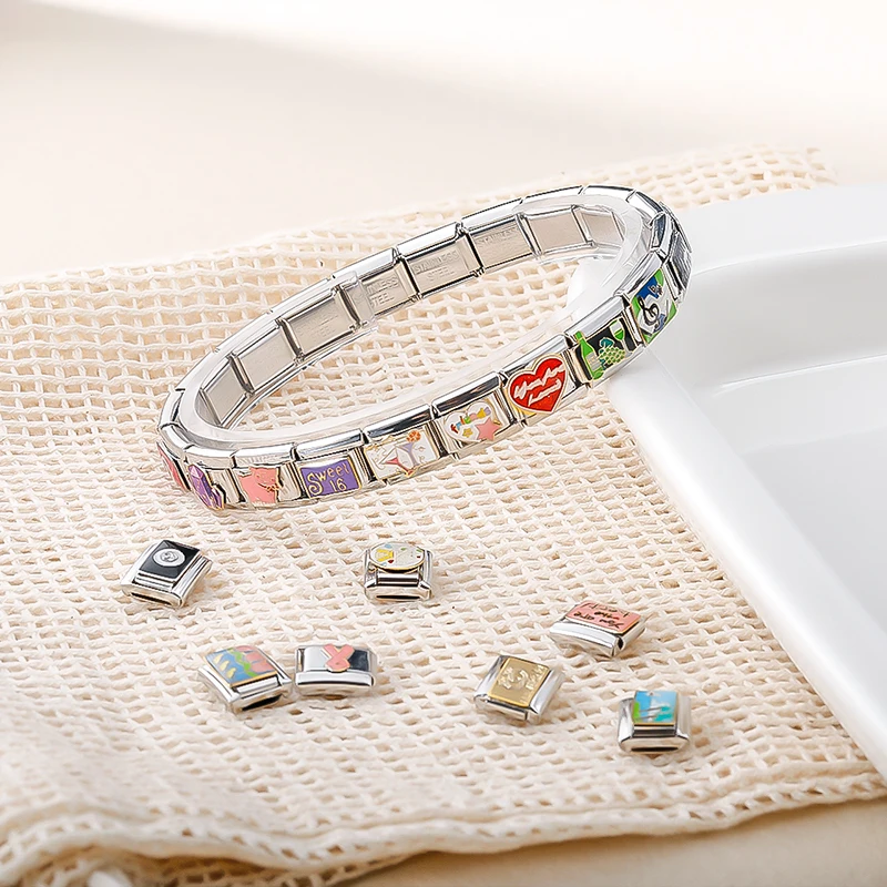 Family and Love Message Italian Charms - Image 2
