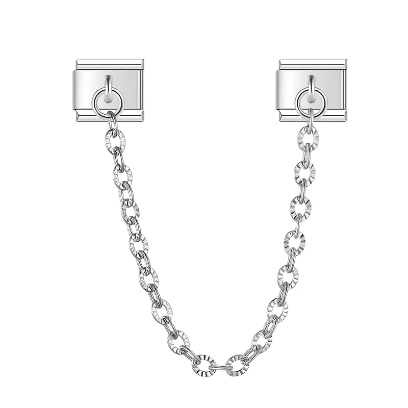 Crystal Chain Link Italian Charms - Image 5