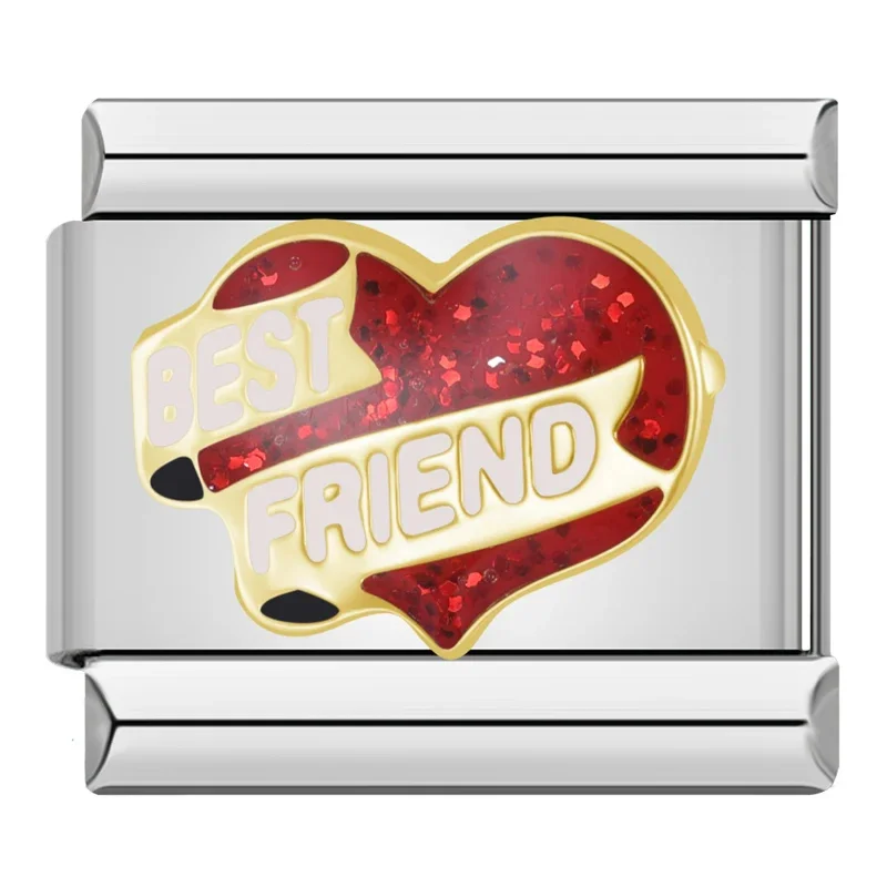 Romantic Heart Italian Charms - Image 13