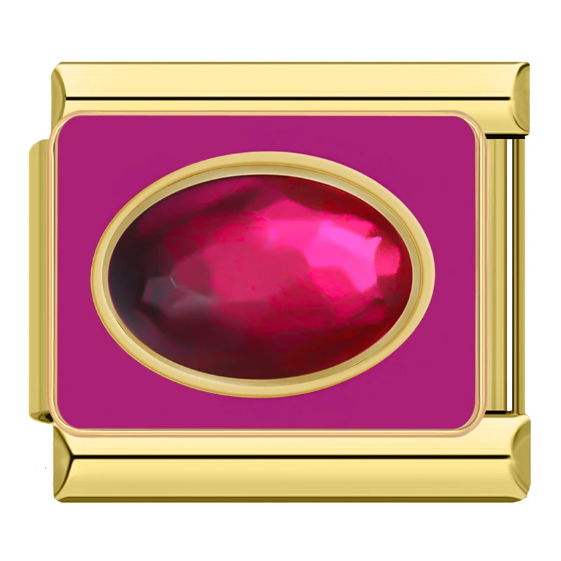 Gemstone Enamel Italian Charms - Image 4