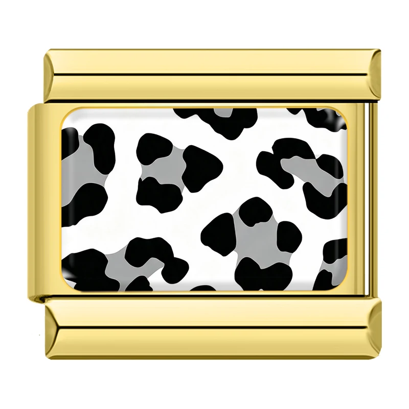Animal Print Gold Italian Charms - Image 8