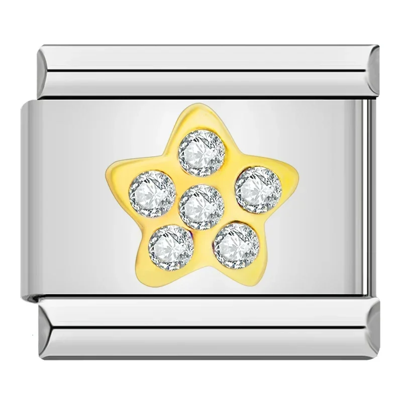 Sparkling Crystal Italian Charms - Image 36