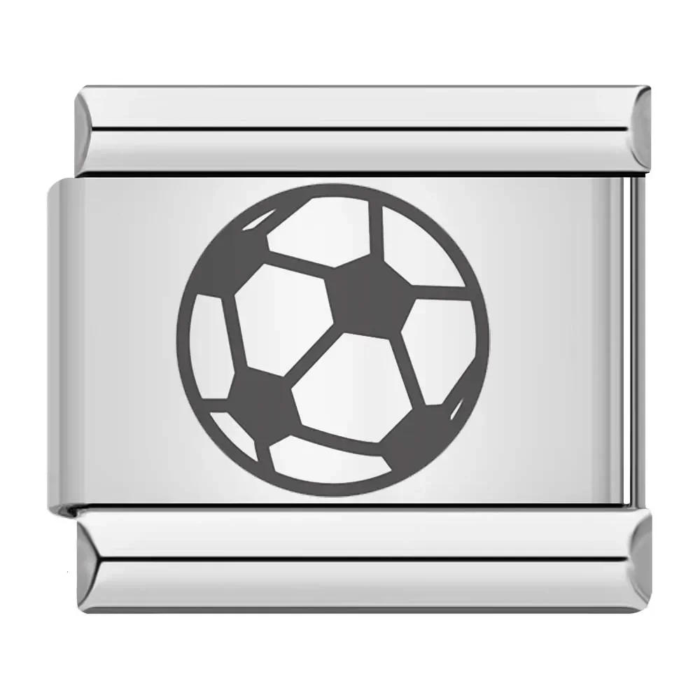 Football, Bowling and Baseball Italian Charms
