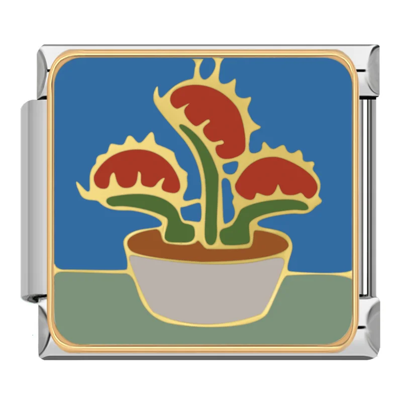 Painted Fruit and Plant Italian Charms - Image 9