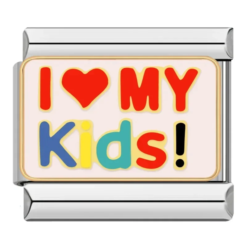 I Love My Family Italian Charms - Image 34