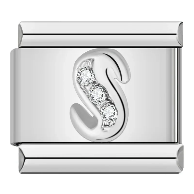 Sparkle Letter Italian Charms A to Z - Image 20