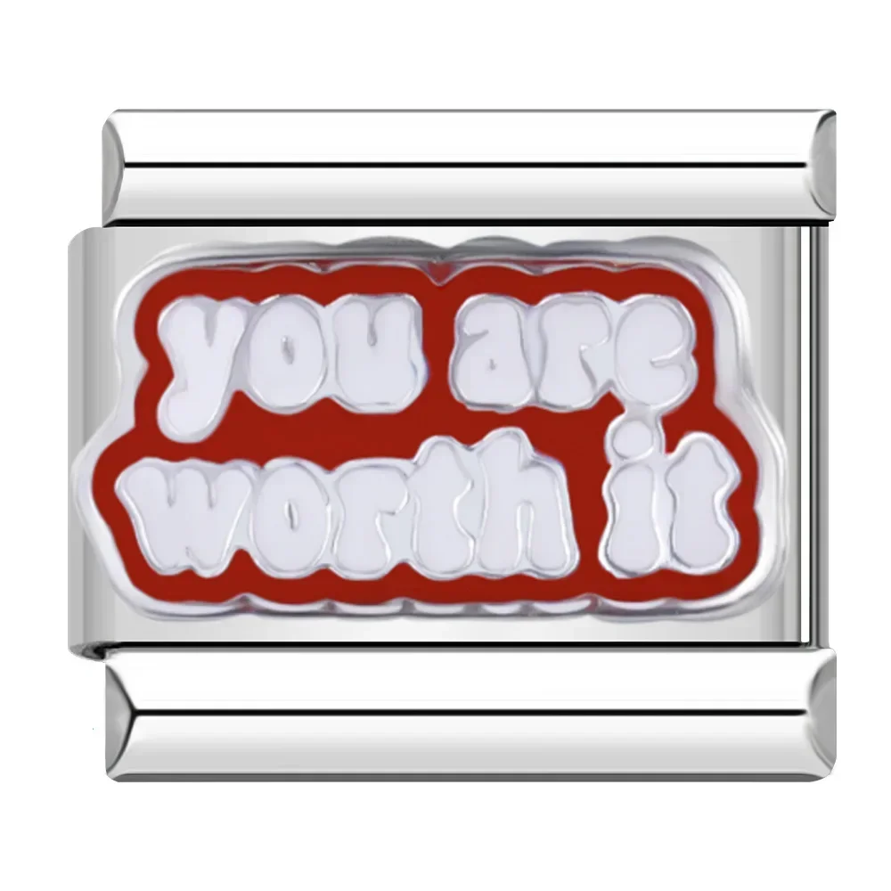 Retro Cartoon and Fun Word Italian Charms - Image 4