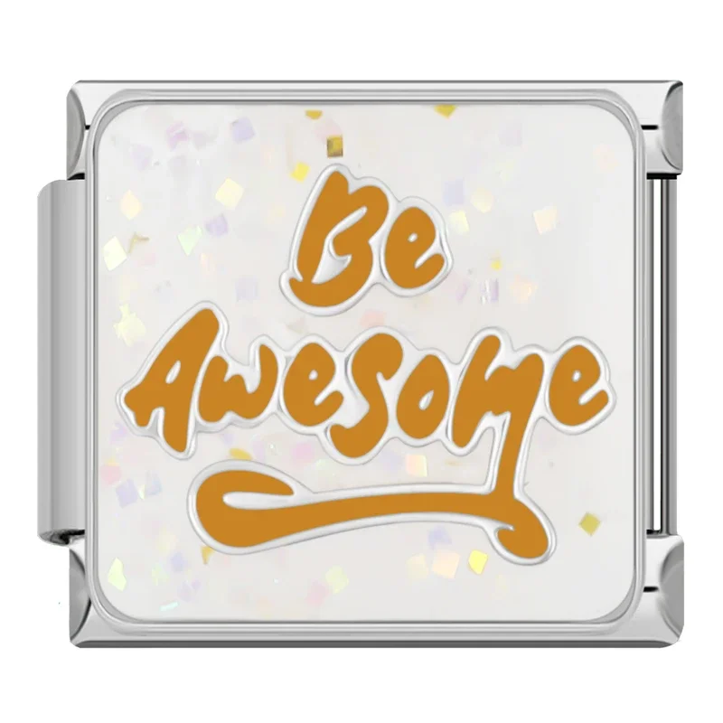 Happy Quote and Love Italian Charms - Image 9