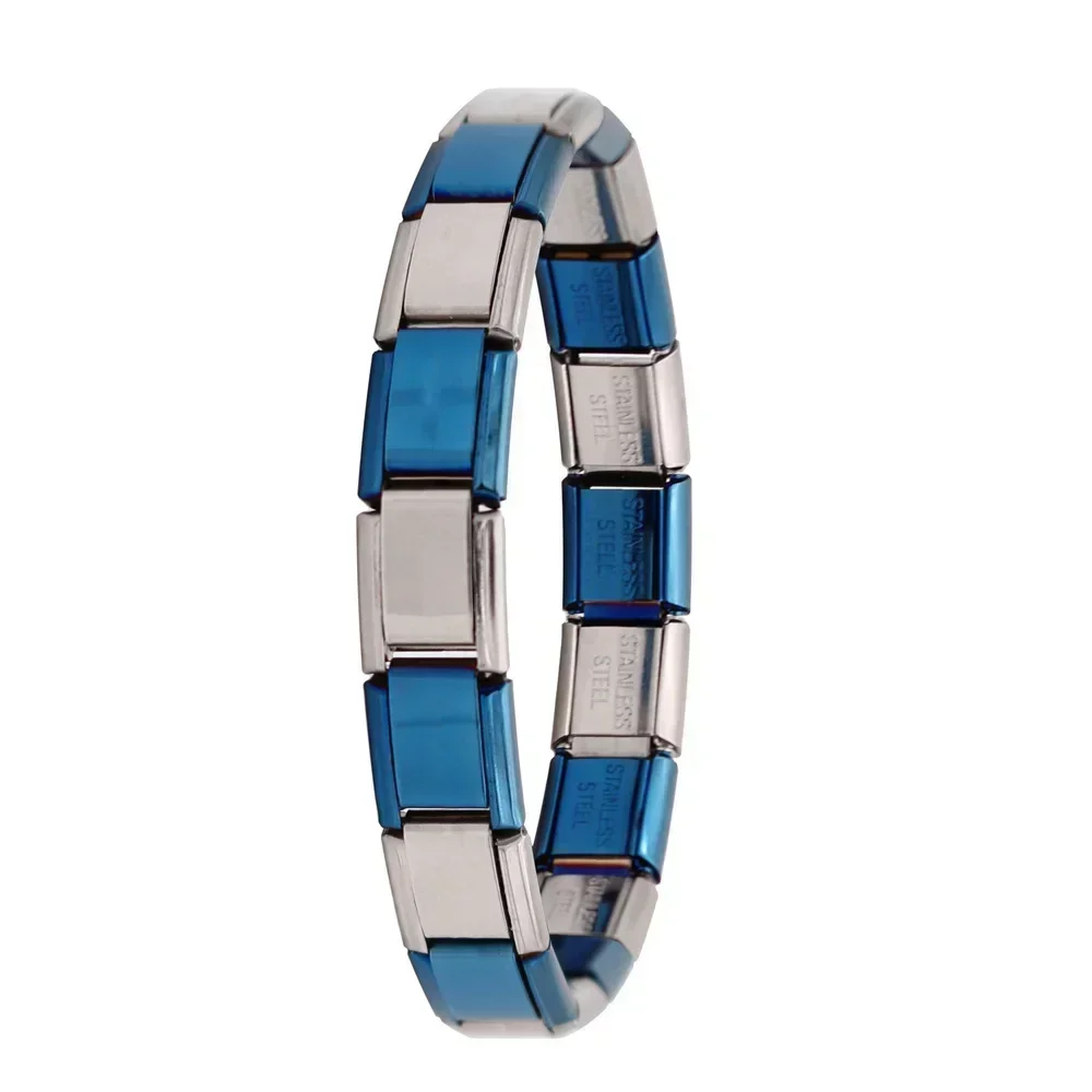 Italian Charm Bracelet Base, 9 mm Stainless Steel - Image 27
