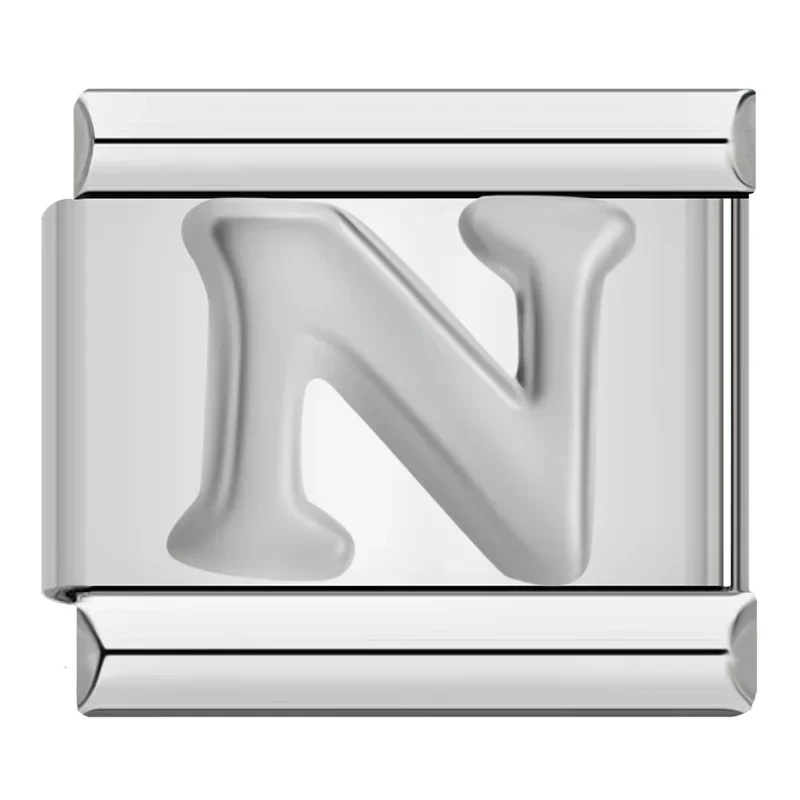 Silver Letter Italian Charms A to Z - Image 20