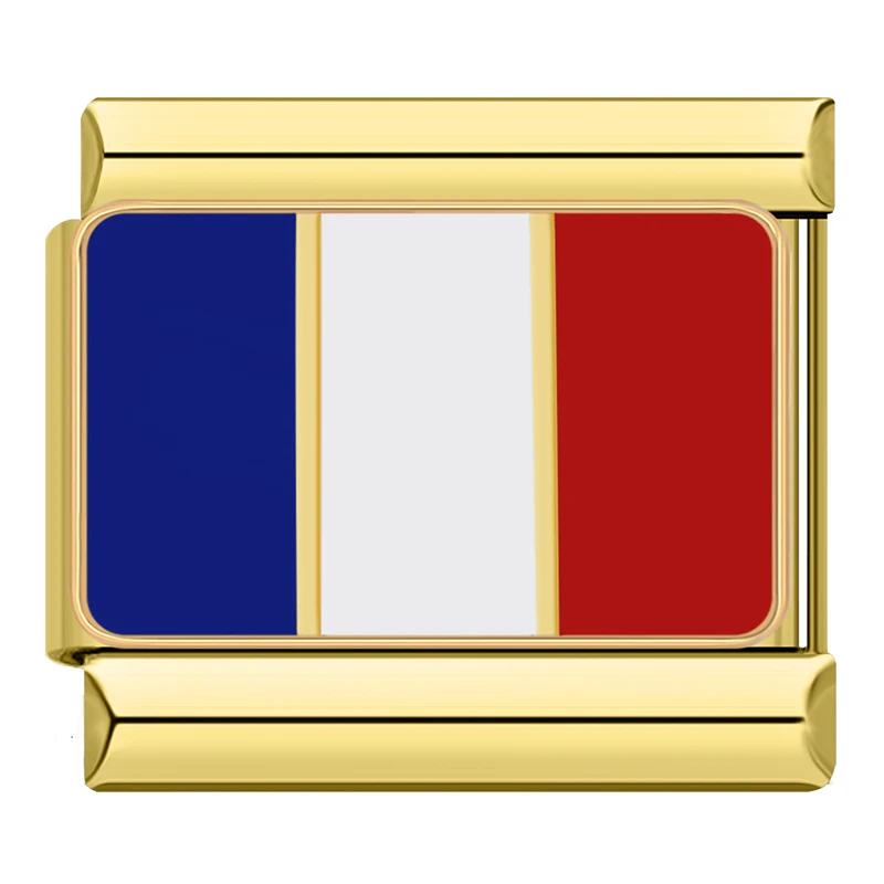Flag, Travel and Baby Girl Italian Charms - Image 2