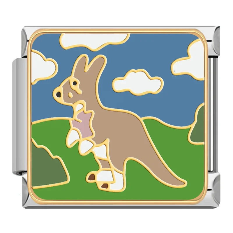 World Wildlife and Travel Italian Charms - Image 11