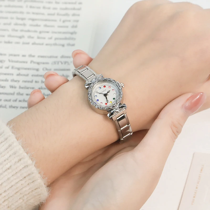 Rainbow Numbers Italian Charm Watch - Image 2