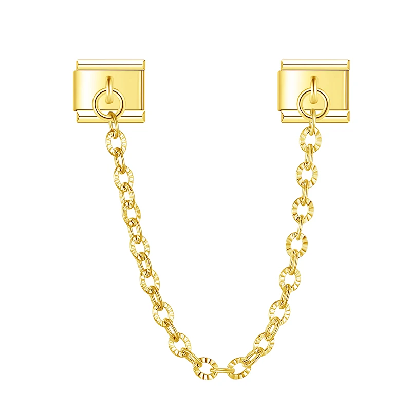 Crystal Chain Link Italian Charms - Image 9