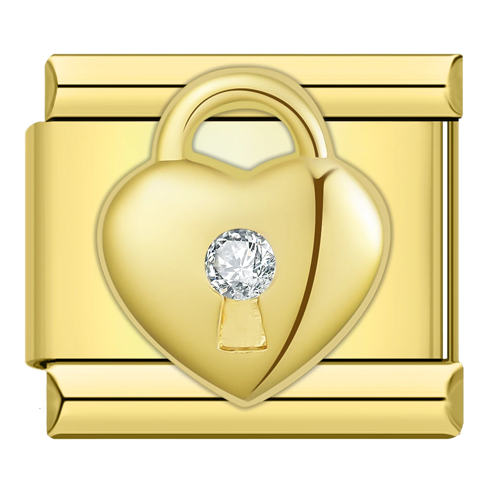 Sparkling Crystal Italian Charms - Image 14