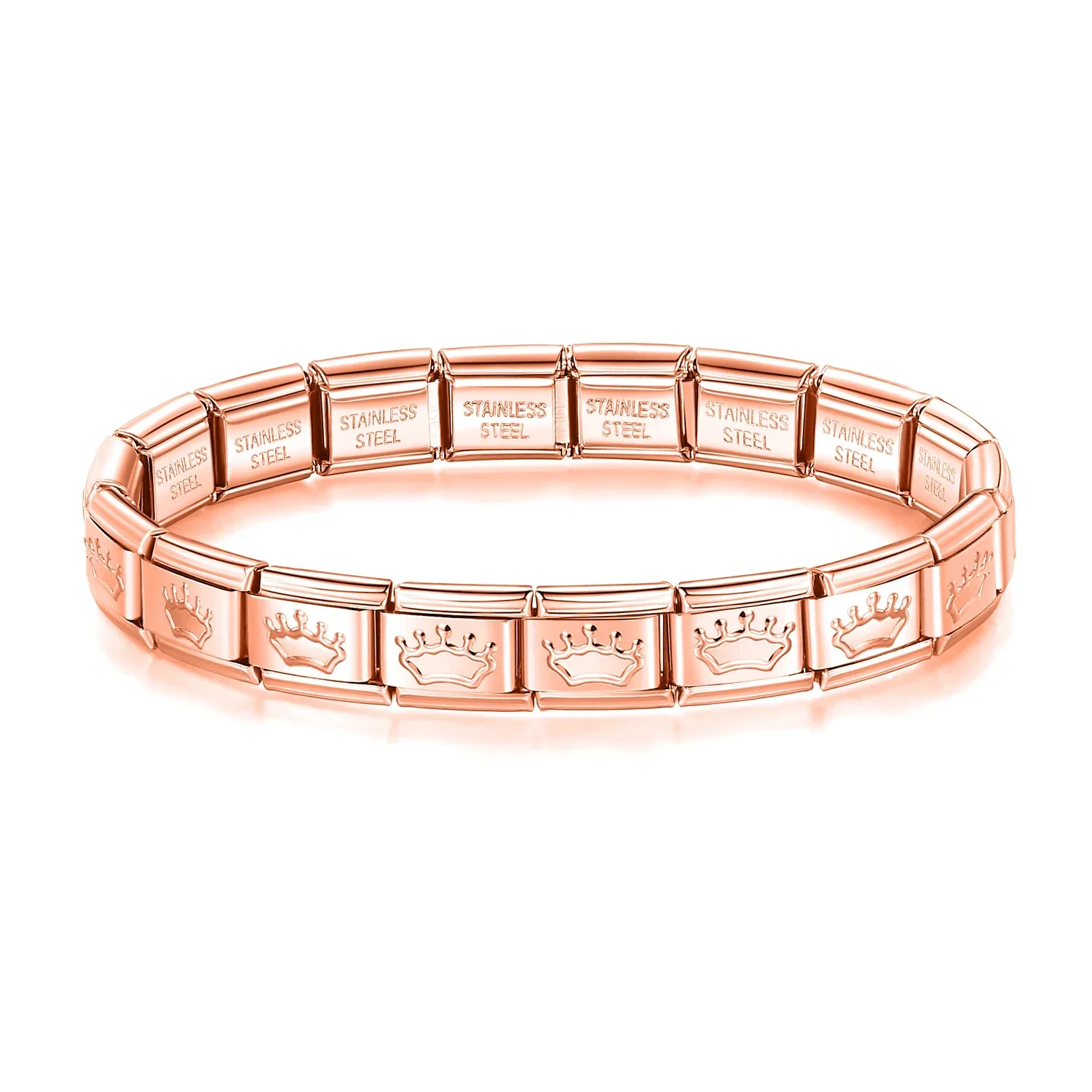 Romantic Heart Italian Charm Bracelet - Image 14