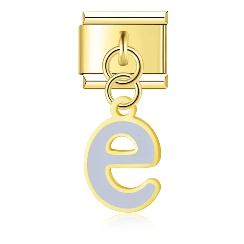 Gold Letter Italian Charms A to Z - Image 22