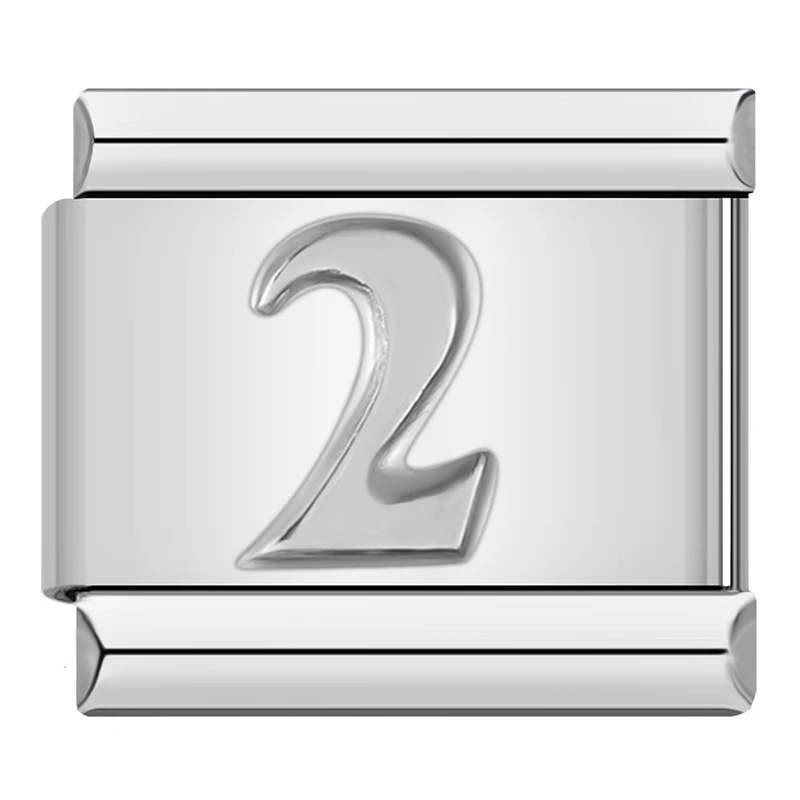 Number Italian Charms - Image 10