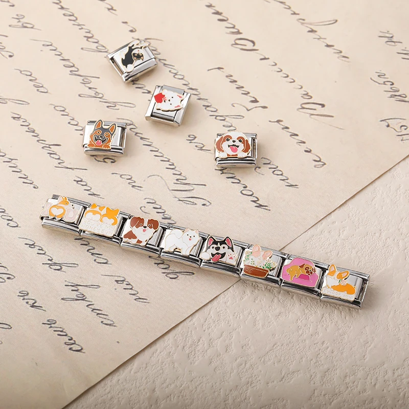 Cute Dog Italian Charms