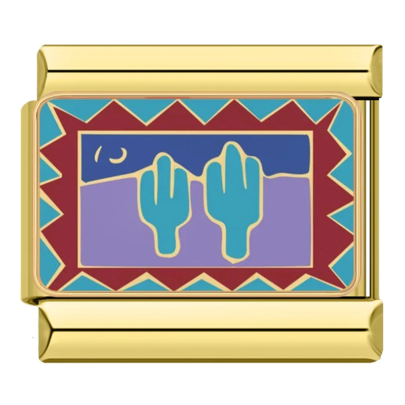 Flag, Travel and Baby Girl Italian Charms - Image 7